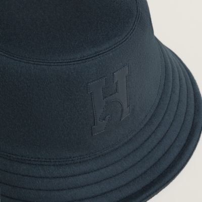帽子 - メンズ カシミヤニットキャップ＆レザーグローブ | Hermès